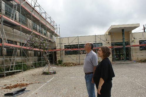 Vereadora da Educação visita obras em curso no parque escolar Vereadora da Educação visita obras em curso no parque escolar