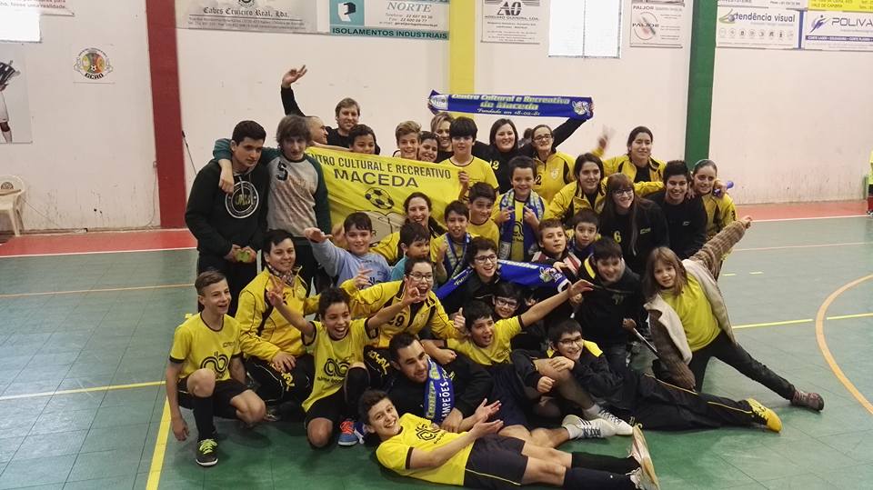 Futsal: Infantis do CCR Maceda são campeões distritais Futsal: Infantis do CCR Maceda são campeões distritais