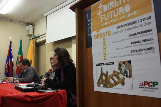 PCP: Combate à precariedade em debate PCP: Combate à precariedade em debate