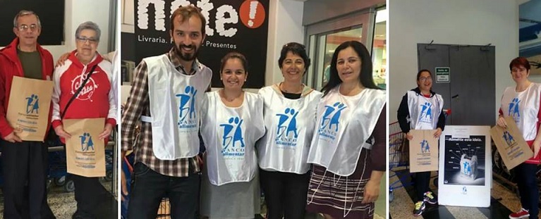 Banco Alimentar recolheu 7.768 kg de alimentos no fim-de-semana Banco Alimentar recolheu 7.768 kg de alimentos no fim-de-semana