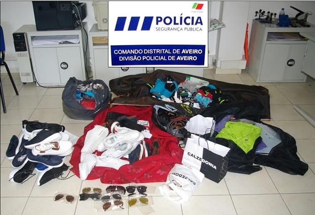 PSP identifica 5 por contrafacção no Furadouro PSP identifica 5 por contrafacção no Furadouro
