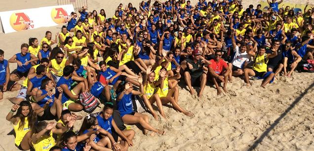 Grande festa do Volei de Praia em Esmoriz Grande festa do Volei de Praia em Esmoriz