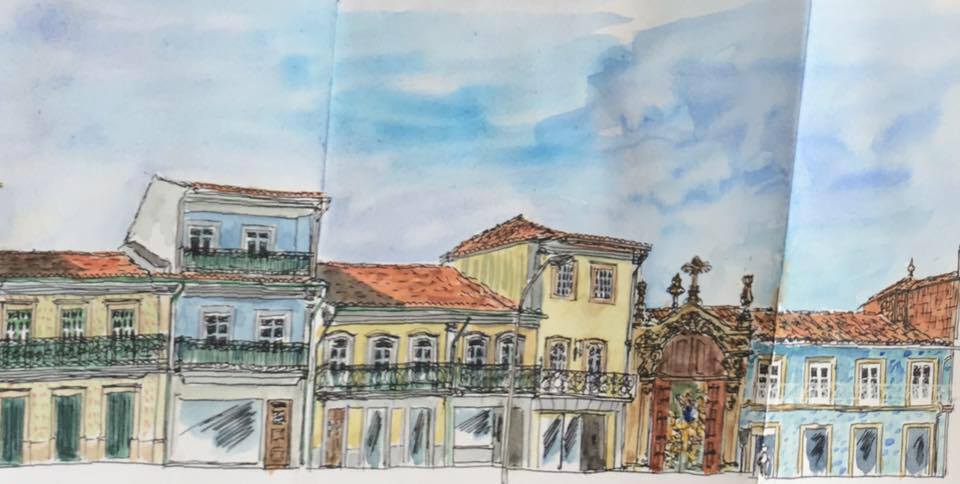 Zé Maia expõe desenho e aguarela no Dolce Vita Zé Maia expõe desenho e aguarela no Dolce Vita