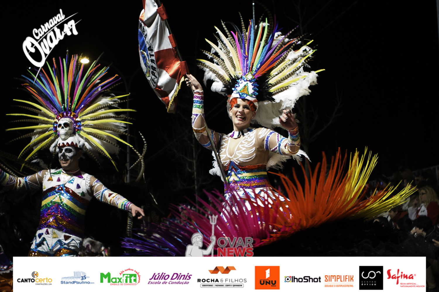 Desfile nocturno das Escolas de Samba 2017