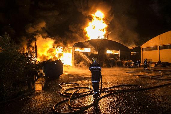 Bombeiros do concelho combateram fogo em S. Paio de Oleiros Bombeiros do concelho combateram fogo em S. Paio de Oleiros