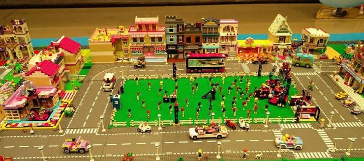 Construções em Lego com mais de 5 milhões de peças Construções em Lego com mais de 5 milhões de peças