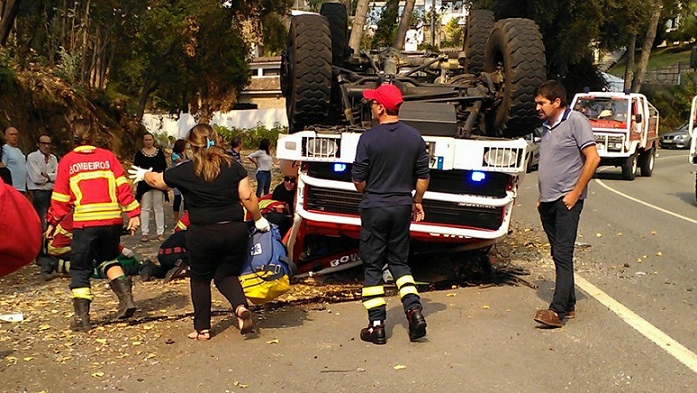 Bombeiros feridos tiveram alta e já estão em casa Bombeiros feridos tiveram alta e já estão em casa