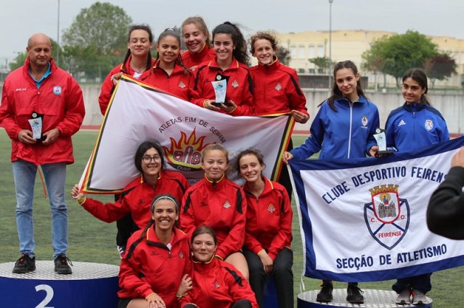 Atletismo: AFIS é campeão distrital de juvenis femininos Atletismo: AFIS é campeão distrital de juvenis femininos