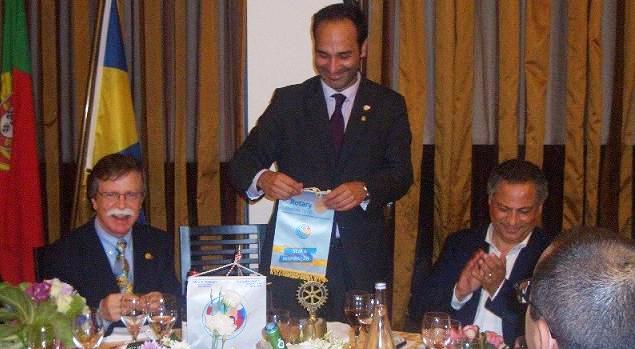 Filipe Marques Gonçalves assume liderança do Rotary Filipe Marques Gonçalves assume liderança do Rotary