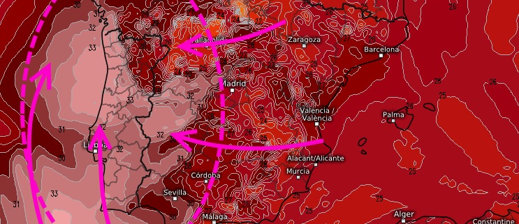 Aviso para níveis perigosos de ozono na atmosfera