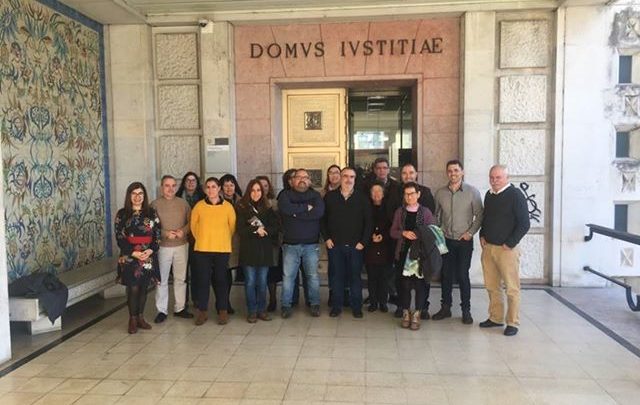 Funcionários judiciais do Tribunal de Ovar cumprem greve Funcionários judiciais do Tribunal de Ovar cumprem greve