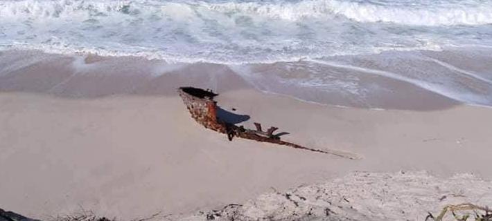 Descoberto barco que terá naufragado há 100 anos Descoberto barco que terá naufragado há 100 anos