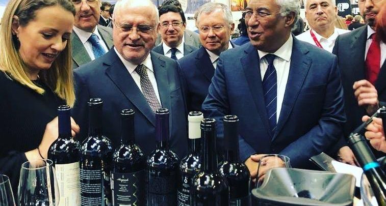 António Costa visitou stand do “Arrepiado Velho” na ProWein António Costa visitou stand do “Arrepiado Velho” na ProWein