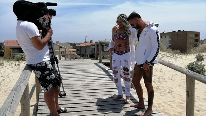 Maria Leal grava novo videoclipe em Esmoriz Maria Leal grava novo videoclipe em Esmoriz