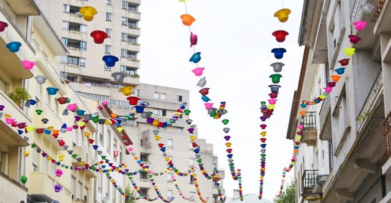 São João da Madeira decorado com 500 chapéus para valorizar cultura e comércio São João da Madeira decorado com 500 chapéus para valorizar cultura e comércio