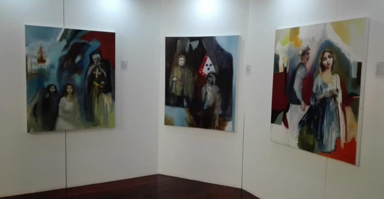 Pintura inspirada n’Os Lusíadas na Biblioteca Pintura inspirada n’Os Lusíadas na Biblioteca