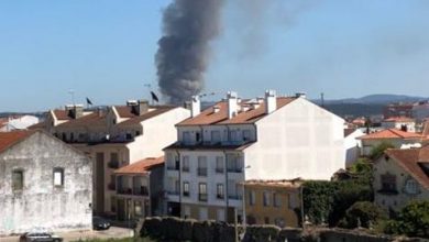 Fogo de grandes proporções lavra em Válega, São João e São Vicente de Pereira
