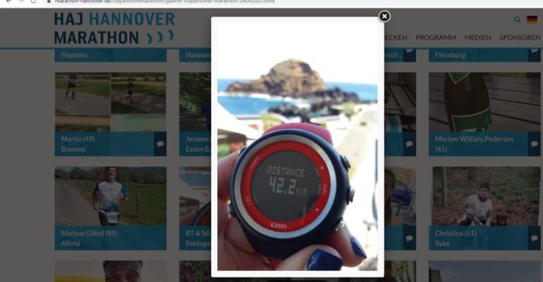 AFIS correu a maratona em tempo de quarentena AFIS correu a maratona em tempo de quarentena