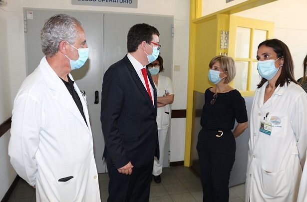 Marta Temido elogia dedicação do Hospital no combate à pandemia Marta Temido elogia dedicação do Hospital no combate à pandemia