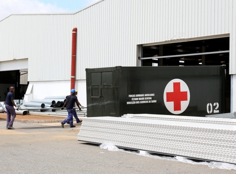 Acaíl Saúde monta hospital de campanha em Luanda Acaíl Saúde monta hospital de campanha em Luanda