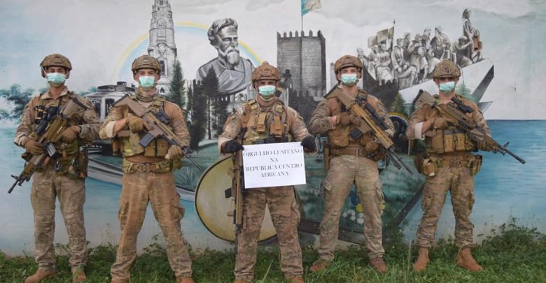 Militares portugueses regressam a Bangui após operação de paz Militares portugueses regressam a Bangui após operação de paz