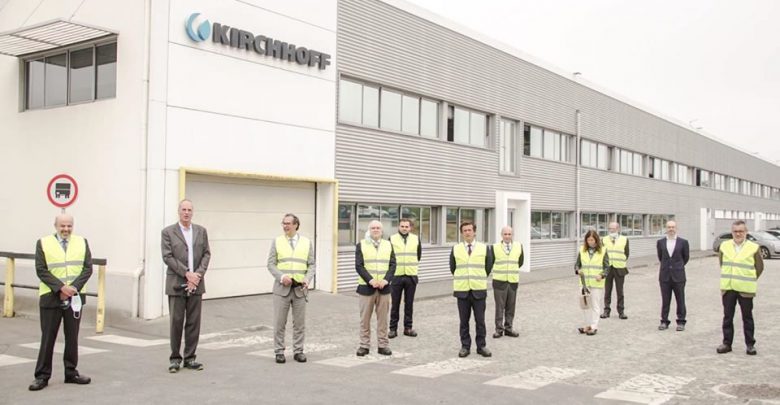 Kirchhoff recebe visita do Secretário de Estado Adjunto e da Economia (c/vídeo) Kirchhoff recebe visita do Secretário de Estado Adjunto e da Economia (c/vídeo)