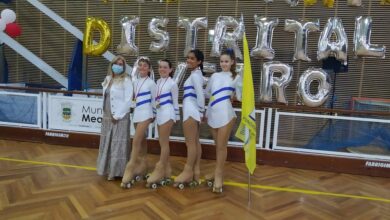 Patinadoras de Maceda em evidência no Campeonato Distrital