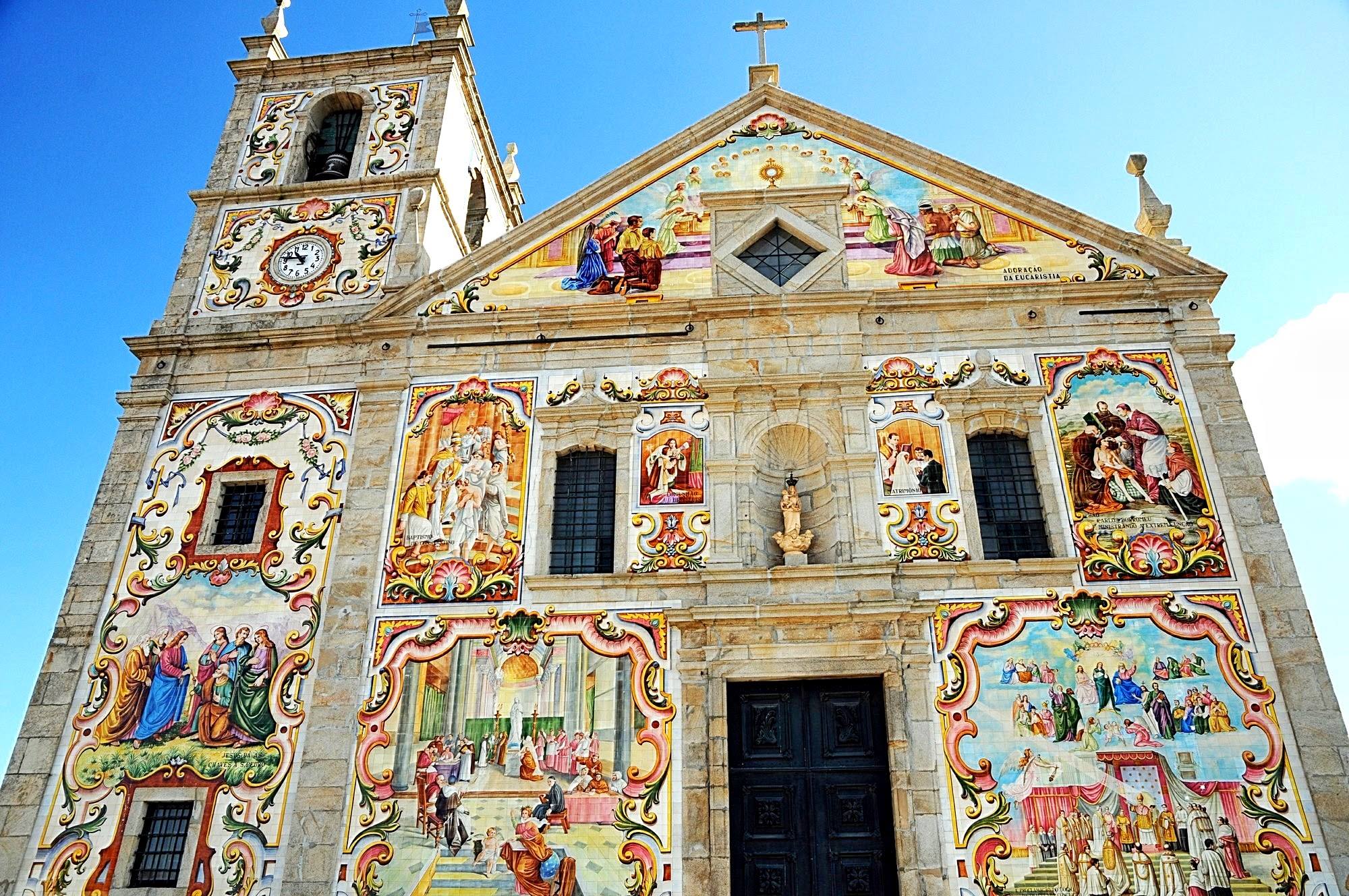 TV francesa deslumbrada na Igreja Matriz de Válega