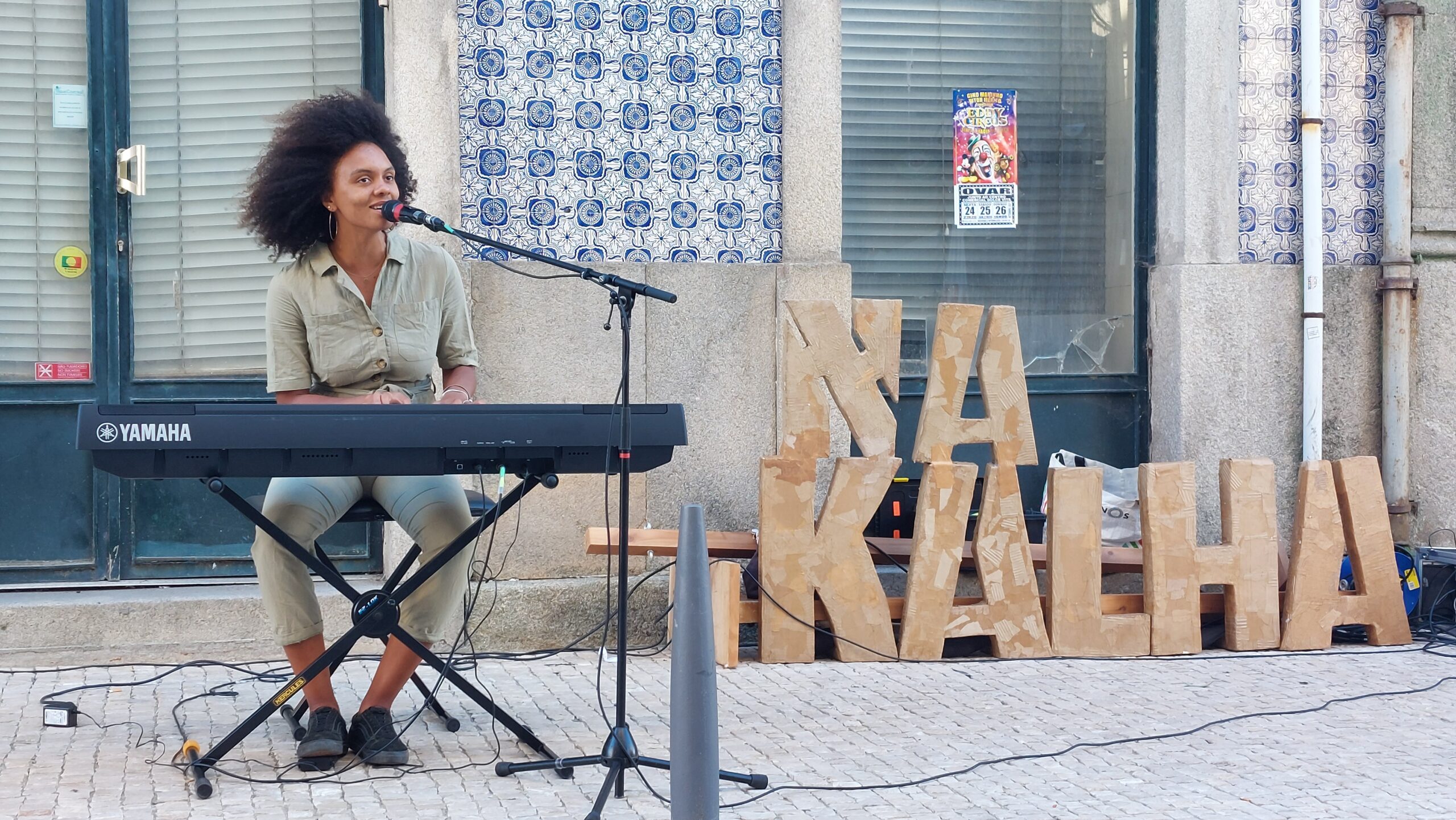 Anna Winkin canta na Sede na sexta-feira