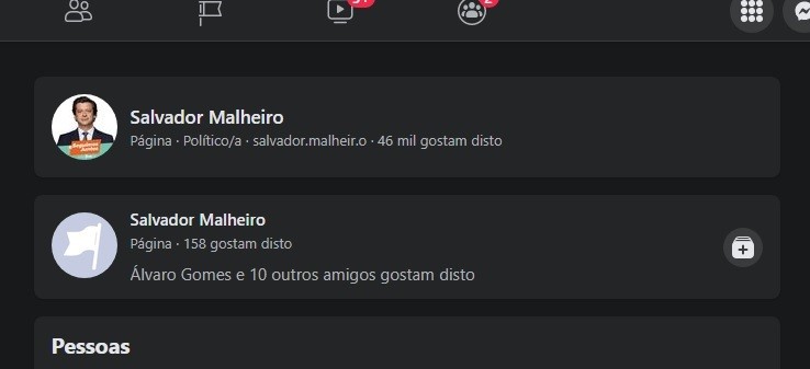 Facebook de Salvador Malheiro eliminado após tentativa de “hacking” Facebook de Salvador Malheiro eliminado após tentativa de “hacking”