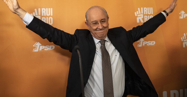 Rui Rio reeleito presidente do PSD Rui Rio reeleito presidente do PSD