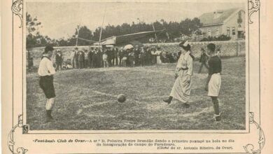 Pontapé de saída no “Foot-Baal” Club de Ovar em 1915