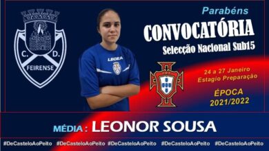 Leonor Sousa convocada para a Selecção sub15