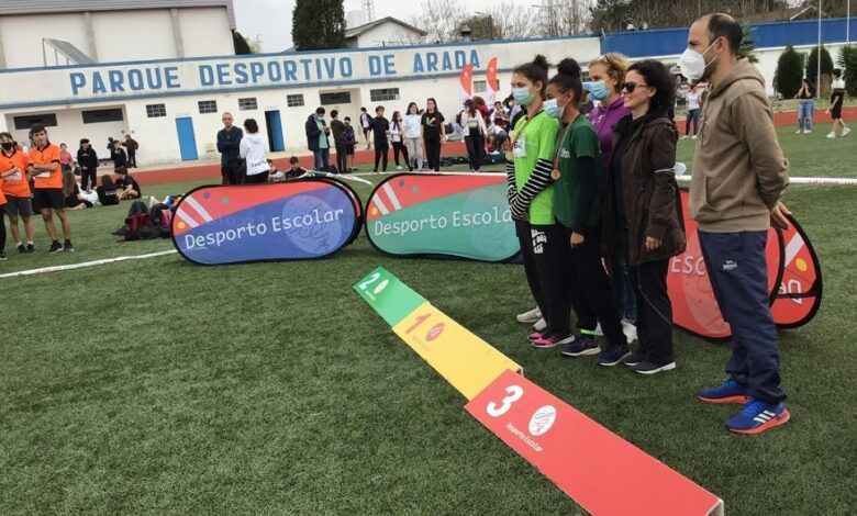 Pista de Atletismo de Arada em alta rotação Pista de Atletismo de Arada em alta rotação