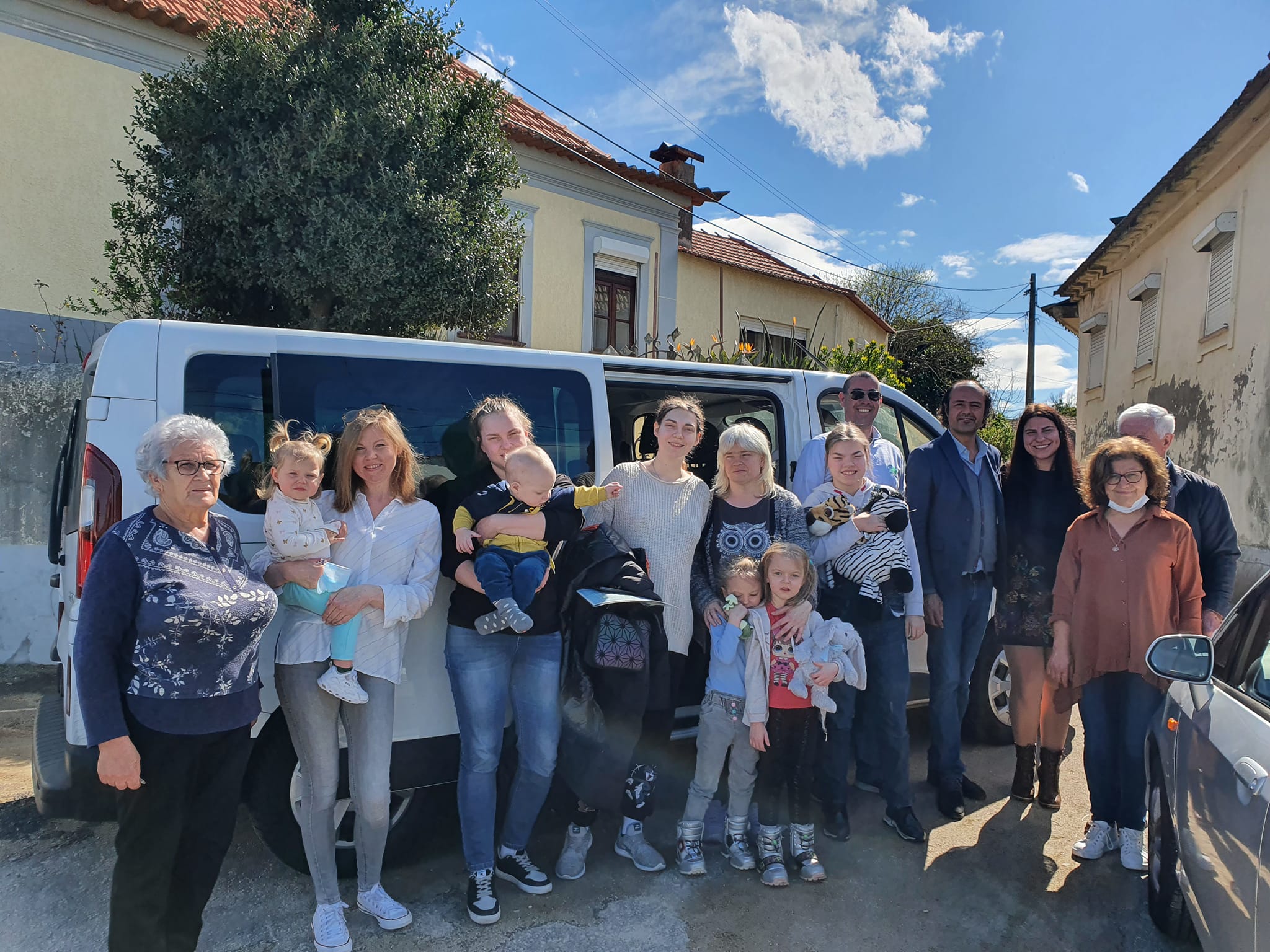 Uma Carrinha carregada de Esperança, uma Luz que ilumina