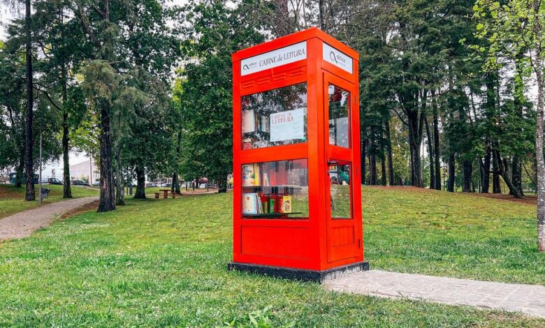 Nova cabine de leitura em São João da Madeira Nova cabine de leitura em São João da Madeira