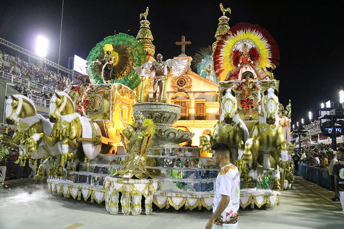 O desfile da Império da Tijuca