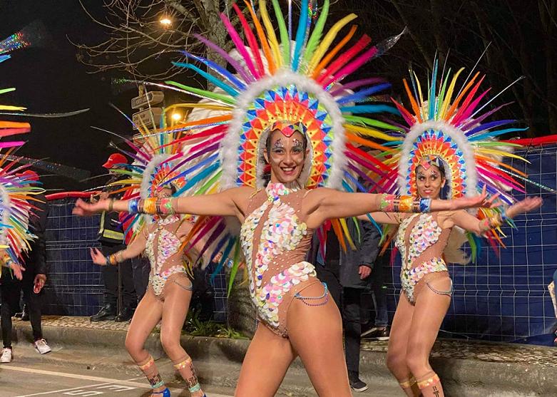Gabriela Gomes no Rio para desfilar na Marquês de Sapucaí