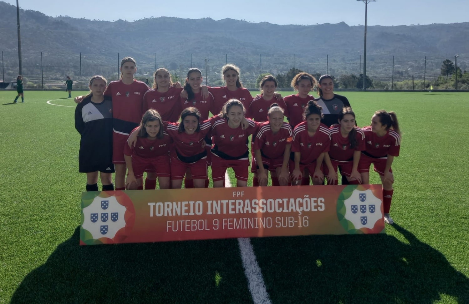 Leonor Sousa na Selecção de Aveiro Sub-16