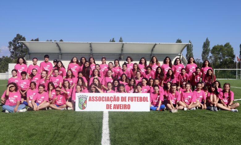 Arrancou a Festa do Futebol Feminino em Aveiro Arrancou a Festa do Futebol Feminino em Aveiro