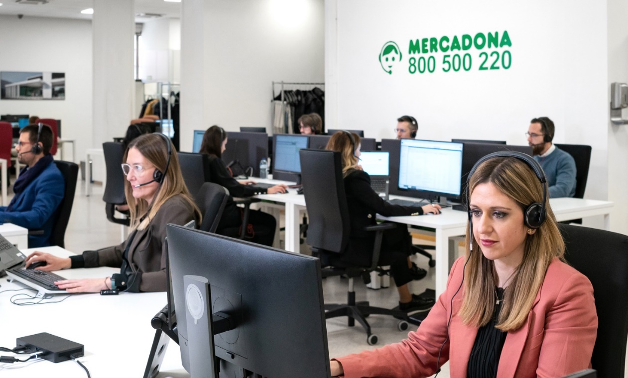 Novo n.º de telefone gratuito de apoio ao cliente da Mercadona é o 800 500 220