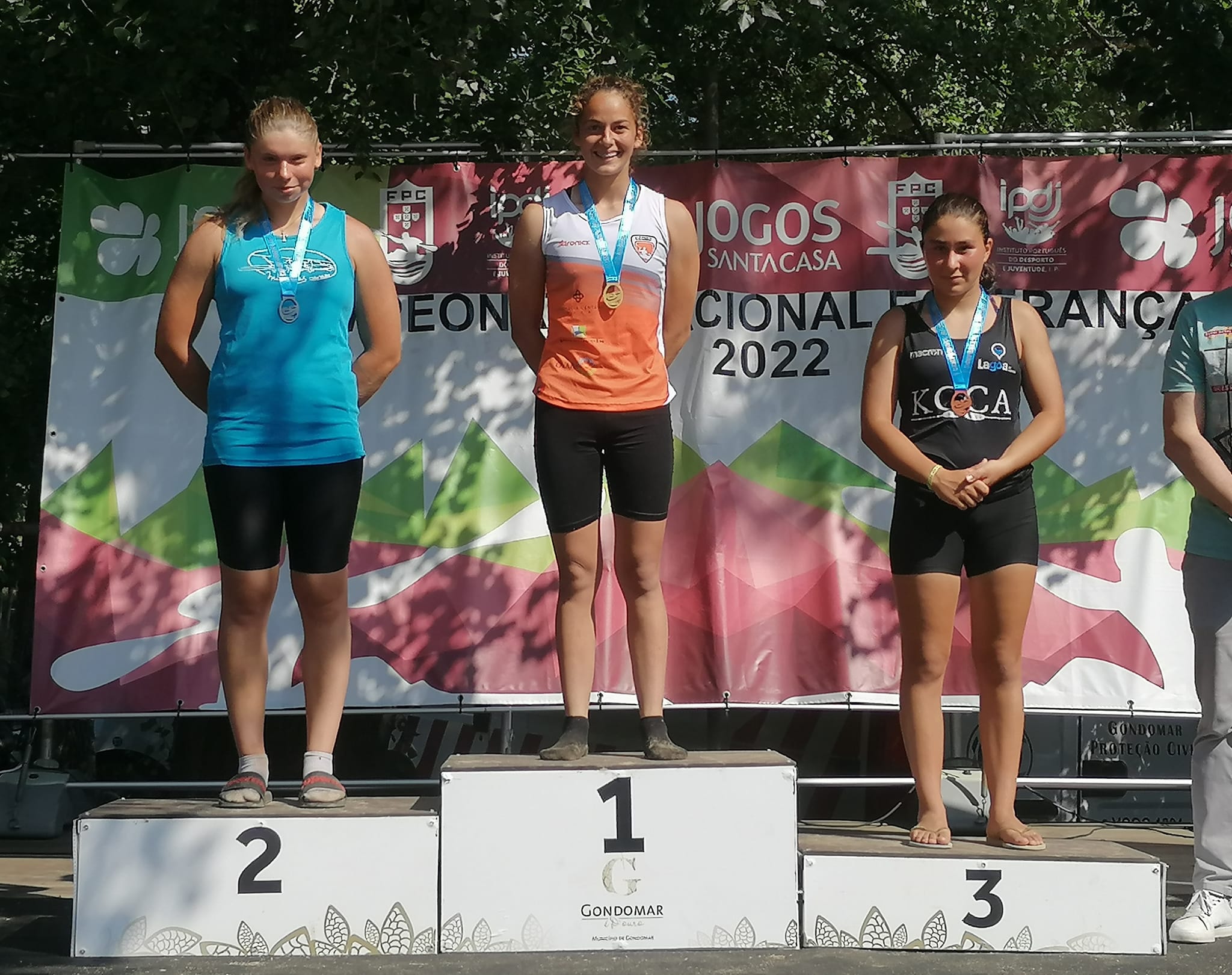 Andreia Silva é Campeã Nacional de Esperanças / Telmo e Danilo de bronze