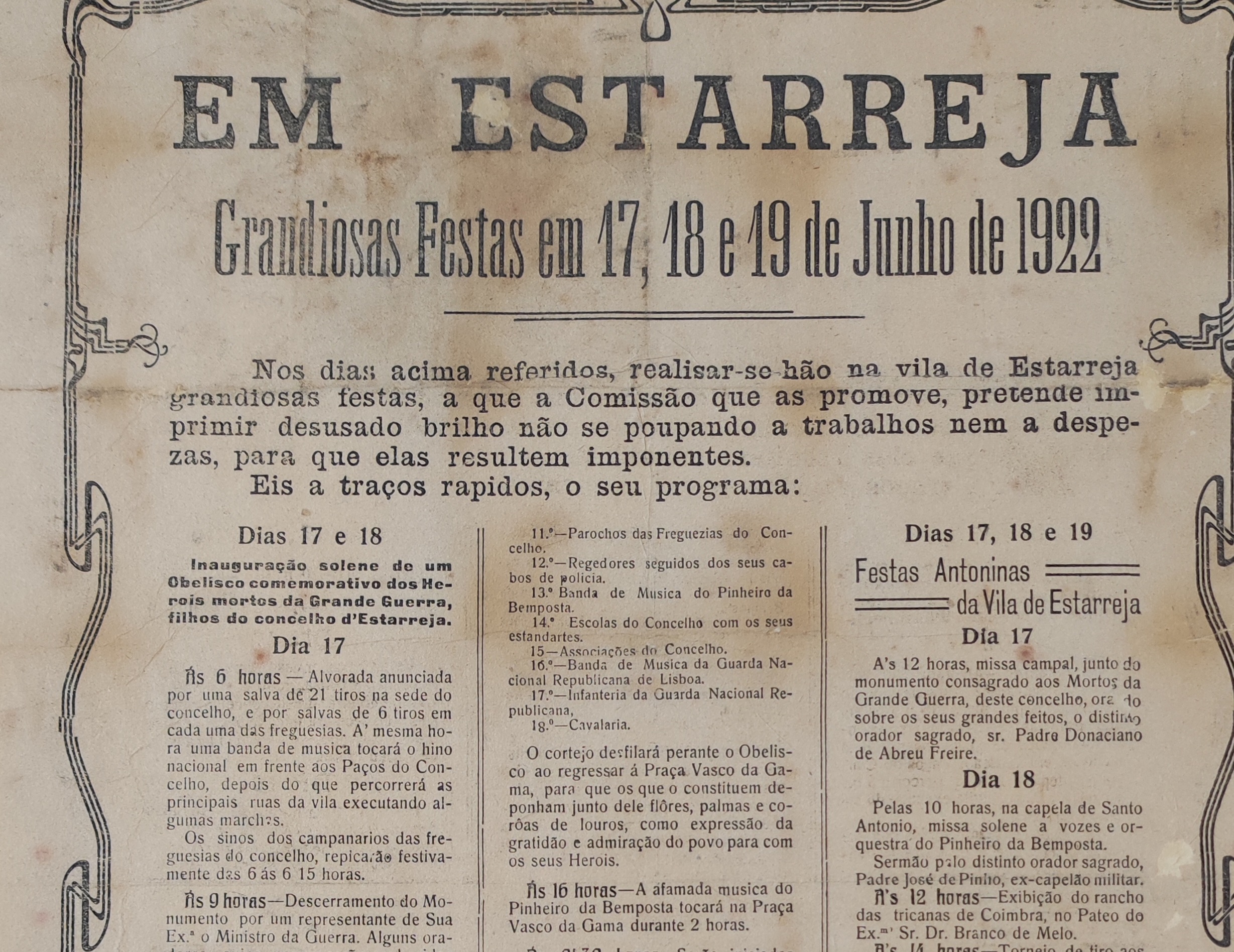 Dia dos Arquivos: cápsula do tempo revelada aos estarrejenses