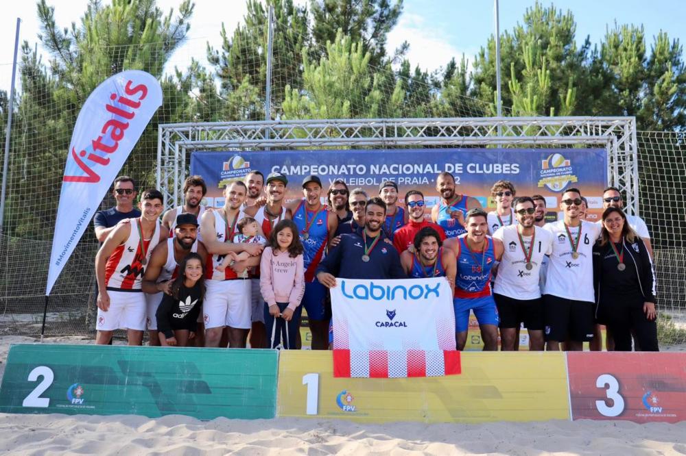 Esmoriz GC vence Campeonato Nacional de Volei de Praia de Clubes 2022
