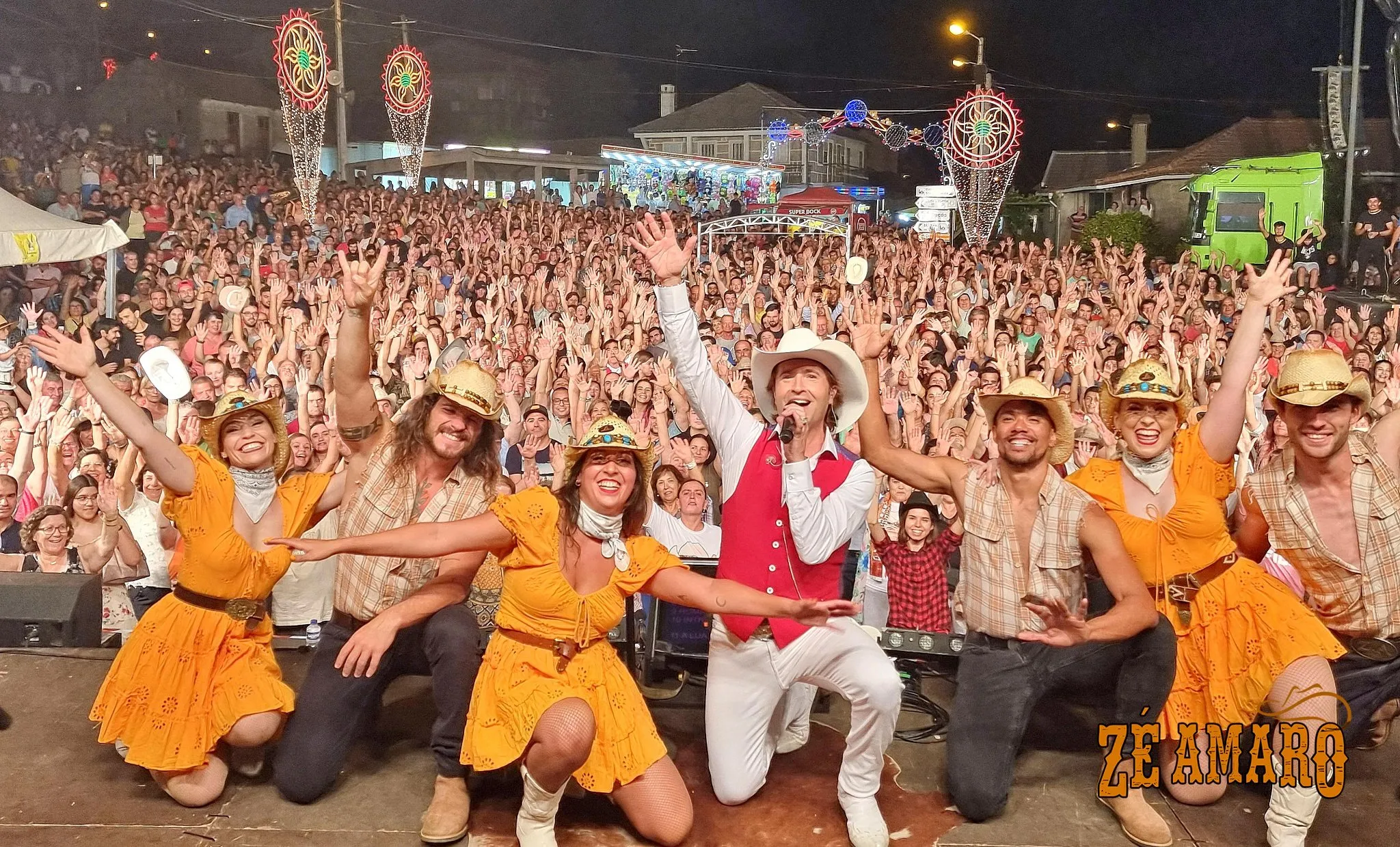 Zé Amaro, 'cowboy' português, nas Festas de Válega