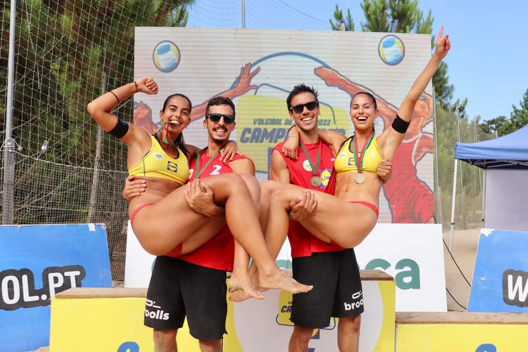 Cortegaça coroou campeões de volei de praia