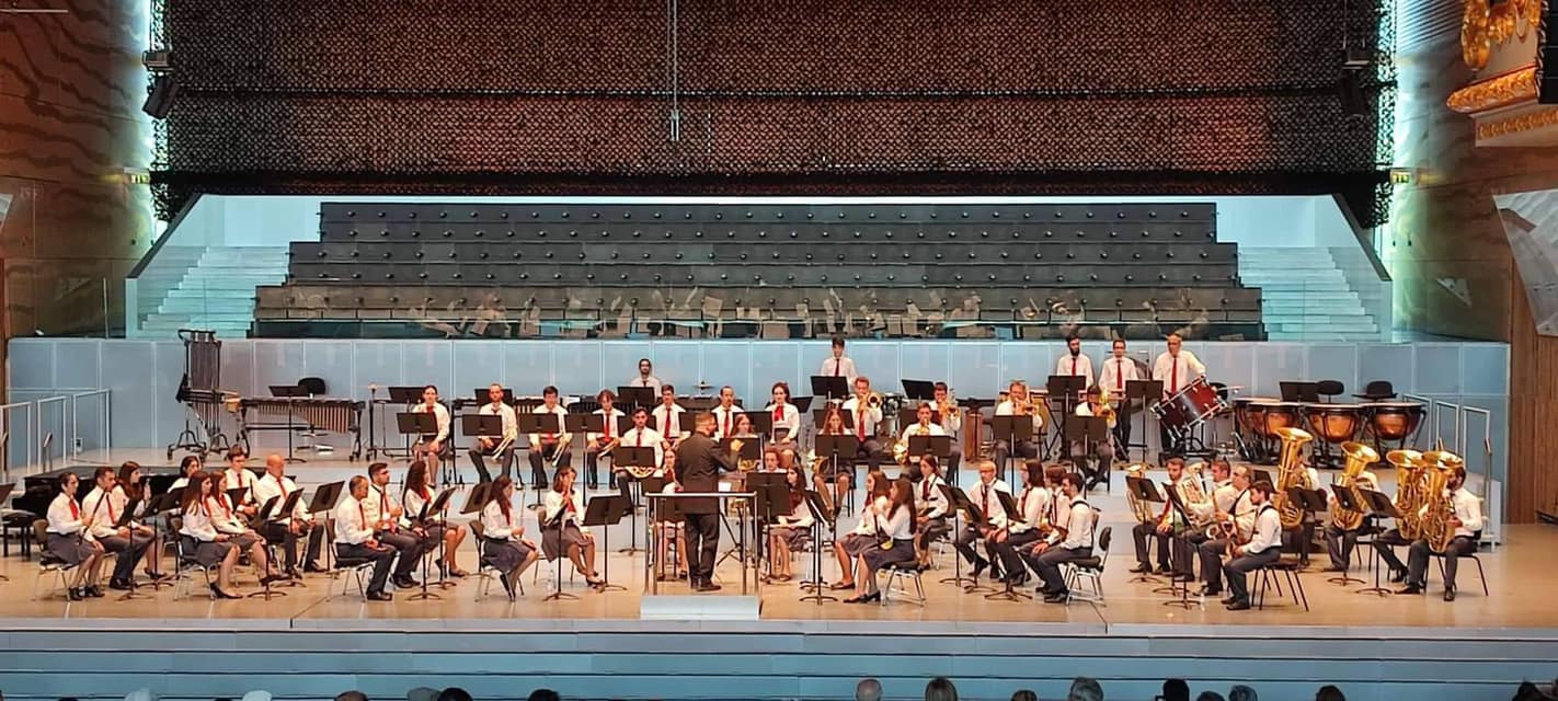 Banda Ovarense em concerto na Casa da Música do Porto