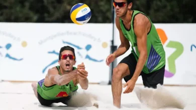 Pedrosa e Campos conquistam prata no Cortegaça Futures de voleibol de praia