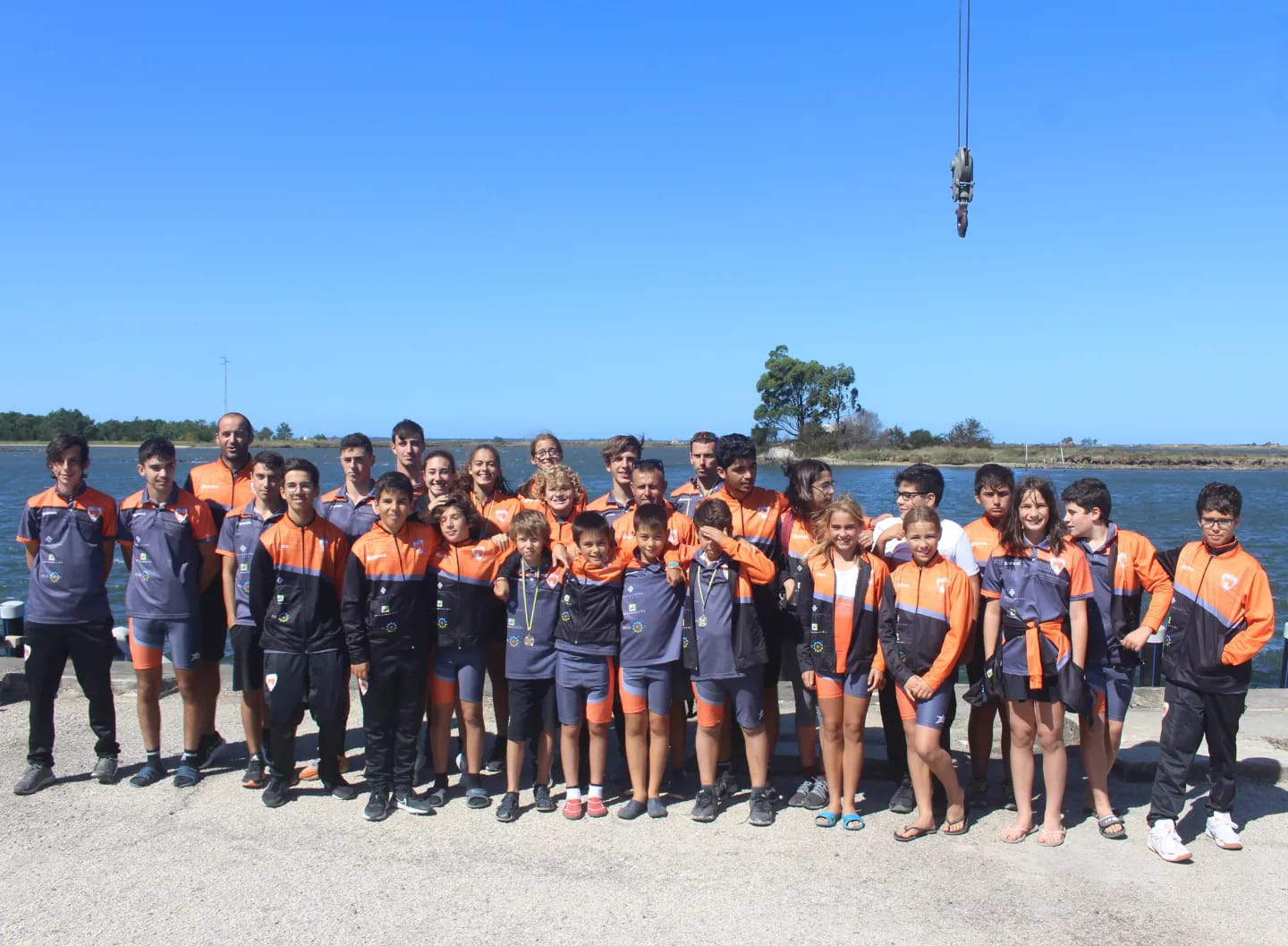 Canoístas de Ovar foram solidários em dia de aniversário