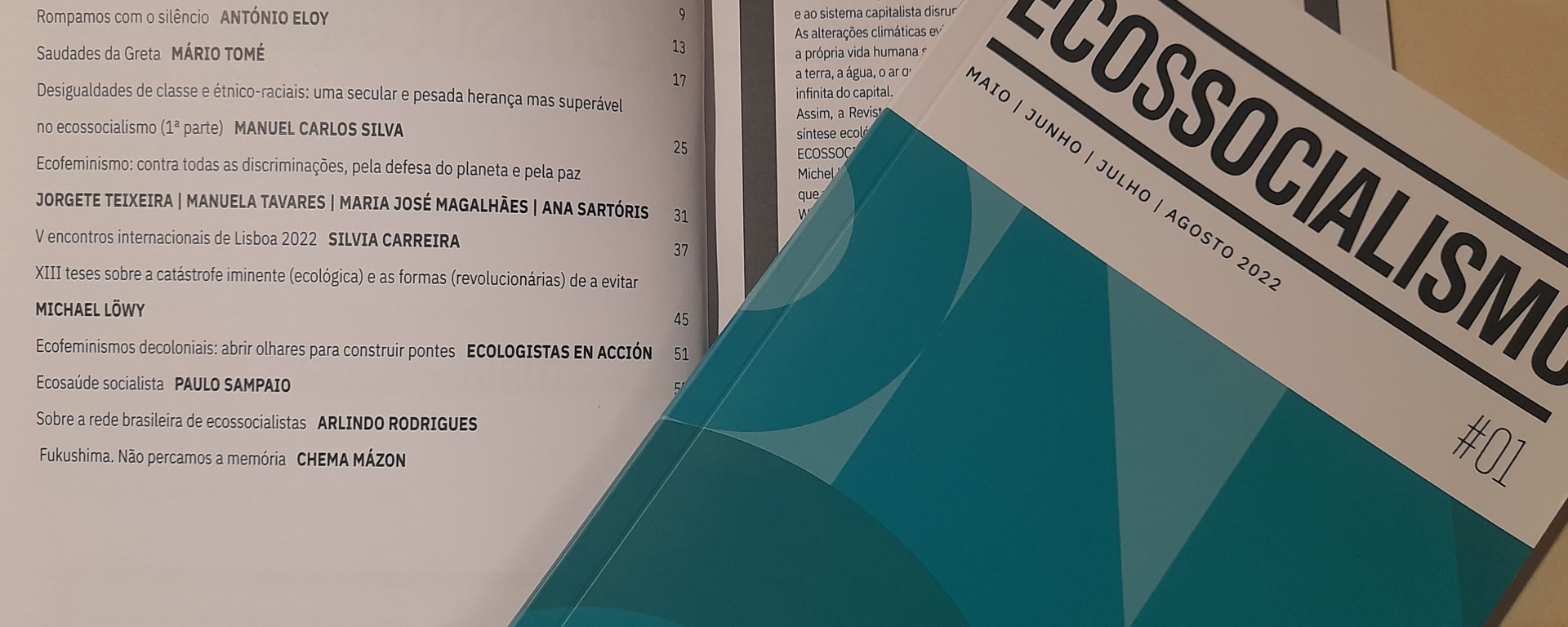 Revista "Ecossocialismo" apresentada no Museu